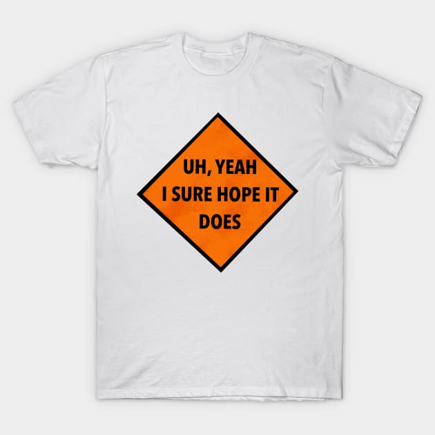 Road work ahead? T-Shirt by KiwiBugDraws